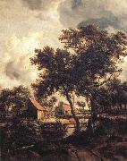 Meindert Hobbema The Water Mill oil painting picture wholesale